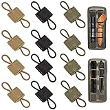 Tactical Rucksack Weste Molle System Zubehör - Taktische Molle Elastische - Outdoor Molle Tasche Schnalle，Geeignet Für Alle Arten Von Taktischen Rucksäcken Und Molle-Taschen