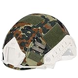 WarmHeartting Taktischer Helmüberzug Tarnung Fast Helmbezug Helm Abdeckung Airsoft Helm Zubehör