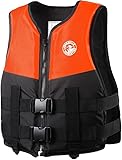 POIUIYQA Schwimmweste Erwachsene, Rettungsweste für Erwachsene & Kinder, Auftriebsweste Schwimmhilfe Verstellbare für Sup, Kajakfahren, Surfen, Wassersport