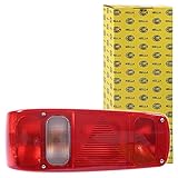 HELLA Rückleuchte - Caraluna I - Glühlampe - 12V - Einbau/geschraubt - nicht SAE/ECE - Lichtscheibenfarbe: weiß/rot - Stecker: Flachstecker - links - Menge: 1-2VA 007 502-011