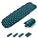 meteor Camping-Isomatte Outdoor Camping Matratze Leichte aufblasbare und Bequeme Matte für Backpacking Wandern und Reisen - Kompaktes und langlebiges Design Schlafmatte