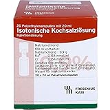 KOCHSALZLÖSUNG 0,9% Plastikamp.Fresenius 20X20 ml