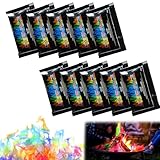 Feuerfarben Pulver 10 PCS Buntes Feuer Pulver Feuerpulver Bunt Feuerfarben Pulver für Buntes Feuer Buntes Feuer Feuerfarbe für Outdoor-Aktivitäten Feuerstellen Lagerfeuer und Mehr (10g)