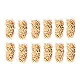Fowybe Holzkohle-Starter | 12 Stück natürliche Öko-Holz-Feueranzünder - BBQs, Brennholz, Holzbrenner und Räucheröfen, Holzkohlestarter zum Anzünden eines Holzkohlegrills