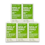 NRG 5 ZERO Emergency Food Prepper Notfallnahrung 5x500g MRE - Survival Nahrung Notnahrung für 5 Tage - Notration Glutenfrei Lactose-frei Vegan - Langzeitnahrung kompakt & nährstoffreich Notvorrat