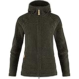 Fjallraven Damen Kaitum Fleece Sweatshirt, Deep Forest, S EU