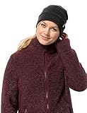 Jack Wolfskin Unisex Rib Beanie-Mütze, Black, One Size