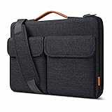 Inateck 360° Rundumschutz 14 Zoll Laptop-Schultertasche kompatibel mit 15,3 Zoll MacBook Air M3 A3114 2024/M2 A2941 2023, 14 Zoll Laptops, Laptophülle mit Handgriff und Schultergurt