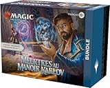 Bundle Magic: The Gathering Mordes im Karlov Manor – 9 Spiel-Booster-Packs, 30 Feldkarten + Exklusives Zubehör (französische Version)