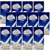 MILCHVOLM Haltbare Milch 3,5% Fett Milch Vollfett Milch fettarme Haltbare Milch Vollfett, je 1 Liter, 12 Stück
