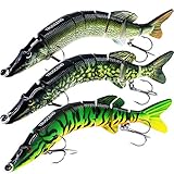 TRUSCEND Angelköder Crankbait Alle Wasserschichten Serie Hängend/Langsam/sinkend Schwimmend/Sinkende oder lippenlose Crankbaits zum Barschangeln Lebensechte/Shad/Maus/Duck Crank Köder