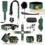 Bondage BDSM Set Sex toys Fesseln 15pcs sex toyset mit Handschellen Fußfesse Sex spielzeug für Männer Frauen und Paare