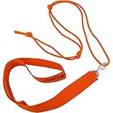 K&S Wildkameras Wildbergehilfe 2-teilig mit Spezialseil Bergegurt Bergehilfe Ziehgurt für Wild Zuglast bis 180kg Signal-Orange (Orange, 2-teilig)