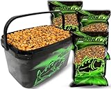 Magic Baits 3kg Ready Particle Mix Scopex im Eimer Carp Seeds Angelfertig Partikel Karpfen Köder Gekochte Körner Karpfenfutter Futtermittel