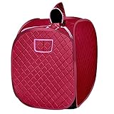 Sauna für Zuhause, Tragbare Sauna, Heimsauna Saunazelt mit Fernbedienung | Dampfsauna mit Verdampfer (Dampfsauna-80 * 80 * 100cm)