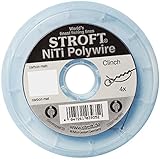 WAKU Stroft Vorfachschnur NiTi Polywire 2m, 0.20mm 3.1kg