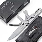 BÖKER PLUS® Specialist Half Tool - Outdoor Edelstahl Multi-Tool Messer mit Schere - Multfunktions Taschenmesser mit Bithalter & Schraubendreher - Multifunktions-Werkzeug mit Glasbrecher & Stech-Ahle