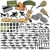 Feleph Militär Swat Spielzeug Set, Armee Krieg Bundeswehr Paket zum Soldaten Figuren, WW2 Moderne Kompatibel mit Großen Marken