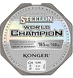 Angelschnur KONGER World Champion Fluorocarbon Coated 0,10-0,30mm/150m Monofile Schnur super stark ! (0,16mm / 4,10kg)