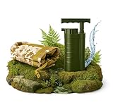 Liebdy® Aqua Pury Porti, der leistungsstärkste tragbare Wasserfilter zur Trinkwasseraufbereitung für Outdoor, Survival, Krisenvorsorge und Camping