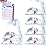 Wasserbeutel, 6 x 15 Liter Prepper Wasser Notfallpflegebeutel können frei im Raum aufbewahrt werden