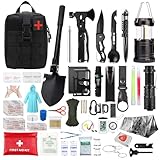 43-teiliges Set Survival kit，Notfall ausrüstung，überlebensausrüstung，Emergency kit，Survival Set，Survival kit militär hochwertig，notfallrucksack gefüllt，Survival Rucksack mit ausrüstung，Survival-Kits