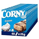 Müsliriegel Corny Classic Cocos, mit Cocos und Schokolade, 60x25g