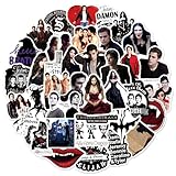 The Vampire Aufkleberpaket 50 Stück | Aufkleber für Erwachsene, Auto, Laptop, Wasserflaschen, Aufkleber für Teenager, Niedliche