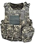 MERCIYD Taktische Weste Outdoor Militär Weste Feldspielweste Paintball Schutzausrüstung Trainings-Kampfschutzwesten Jagd im Freien Schutzweste
