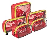 AeroCase 5-teiliges Innentaschenset Plane Rot