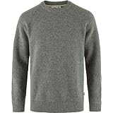 Fjällräven Herren Övik Rib Sweater M/Sweatshirt, Grau, L EU