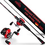 Paradox Fishing PX Hyper Baitcast Combo 2,10m I 20-60g I mit Hyper Cast Baitcast Rolle I Baitcast Rute Hecht – Baitcaster Combo