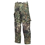 MFH BW Kampfhose, Einsatz/Übung Bundeswehr Einsatzhose Army Outdoor Hose Arbeitshose Flecktarn S-XXL (M)
