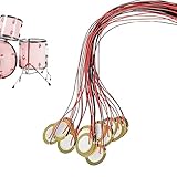 Piezoelektrischer Wandler | 35-mm-Piezo-Elemente-Echolot-Sensorauslöser - Trigger-Summer-Piezo-Elemente für akustische Instrumente, Ukulelen-Tonabnehmer Cipliko