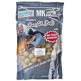 Balzer MK Booster Balls Stinktier Fisch-Knoblauch weiß 15 und 20mm 1kg