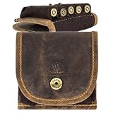 Greenburry Vintage Leder Munitionstasche Patronentasche Patronenetui Munition...