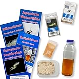 Großes Lebendfutter-Set Artemia, Essigälchen, Mikrowürmer, und Wasserflöhe - Zuchtansätze mit Anleitung - Lebendfutter für Aquarienfische, auch für Jungfische geeignet