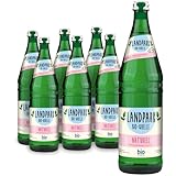 Landpark Bio-Mineralwasser Naturell, 18 x 0,75 l in Glasflaschen- ohne Kohlensäure - Reich an wichtigen Nährstoffen wie Calcium und Magnesium