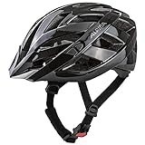 ALPINA PANOMA CLASSIC - Leichter, Optimal Belüfteter Touren Fahrradhelm Mit Optionalen LED-Licht Für Erwachsene, black, 52-57 cm