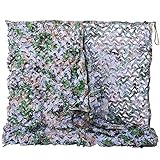 NINAT Tarnnetz Camouflage Netz 2Mx3M Jagd Tarn Waldlandschaft Outdoor Bundeswehr Tarn Armee Bundeswehr Army Camo Tarnung Net Woodland Oliv-grün Digitale BW Camping