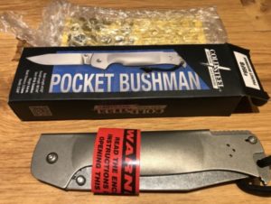 Cold Steel Men's Einhandmesser von Pocket Bushman als Survivalmesser .