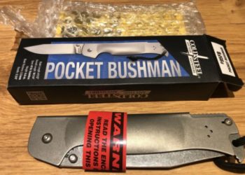 Cold Steel Men's Einhandmesser von Pocket Bushman als Survivalmesser .