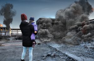 Fluchtrucksack für die Familie