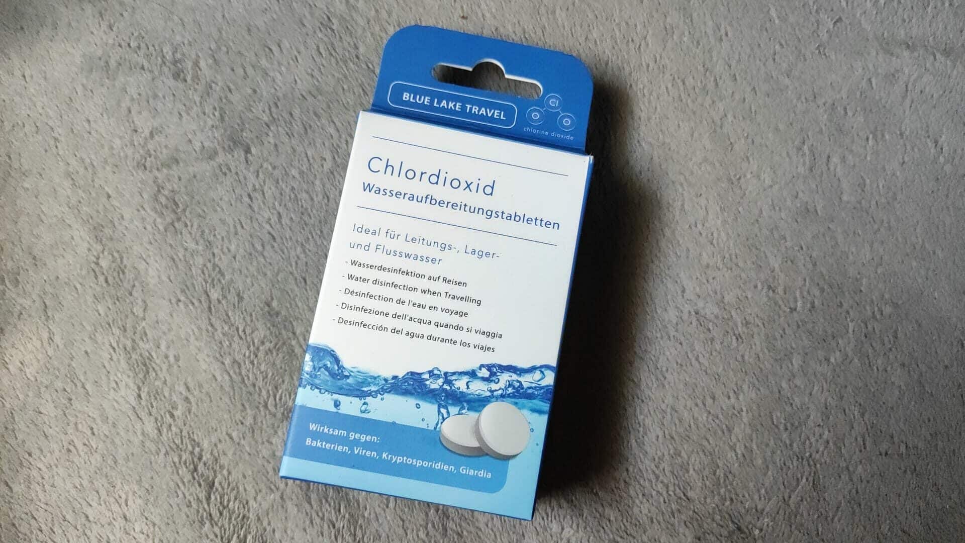 Testbericht zu Chlordioxid Tabletten von Blue Lake Travel