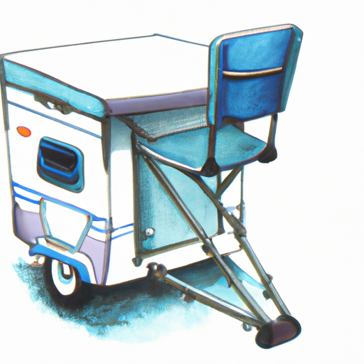 Bequemes Camping-Erlebnis auf Aerodynamischen Wundern – Tragbare Camping-Hocker!