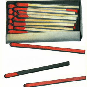 Feuer und Flamme für Wasserdichte Streichhölzer – Die Zündende Lösung für Abenteurer!