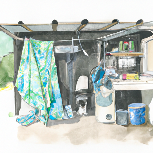 Entdecke den tragbaren Camping-Waschraum: Dein neues Must-Have für entspanntes Campen!