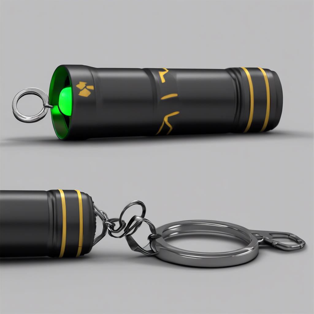 Mini Taschenlampe als Schlüsselanhänger: Praktisch, handlich und immer dabei! 1 Mini Taschenlampe als Schlüsselanhänger: Praktisch, handlich und immer dabei!