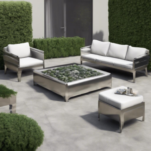 Entspanne stilvoll: So wählst du die perfekte Gartenlounge Edelstahl für deinen Außenbereich!