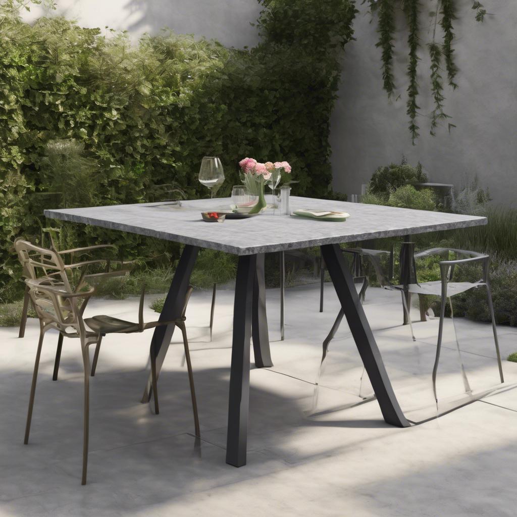 Warum ein HPL Gartentisch die perfekte Wahl für deinen Garten ist!